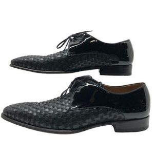 Mezlan Mens Leather shoes size 11.5 Black